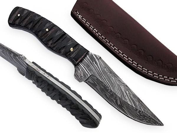 Palmarius Outdoors Handmade Bush-craft Knife Damascus Steel DK-0401