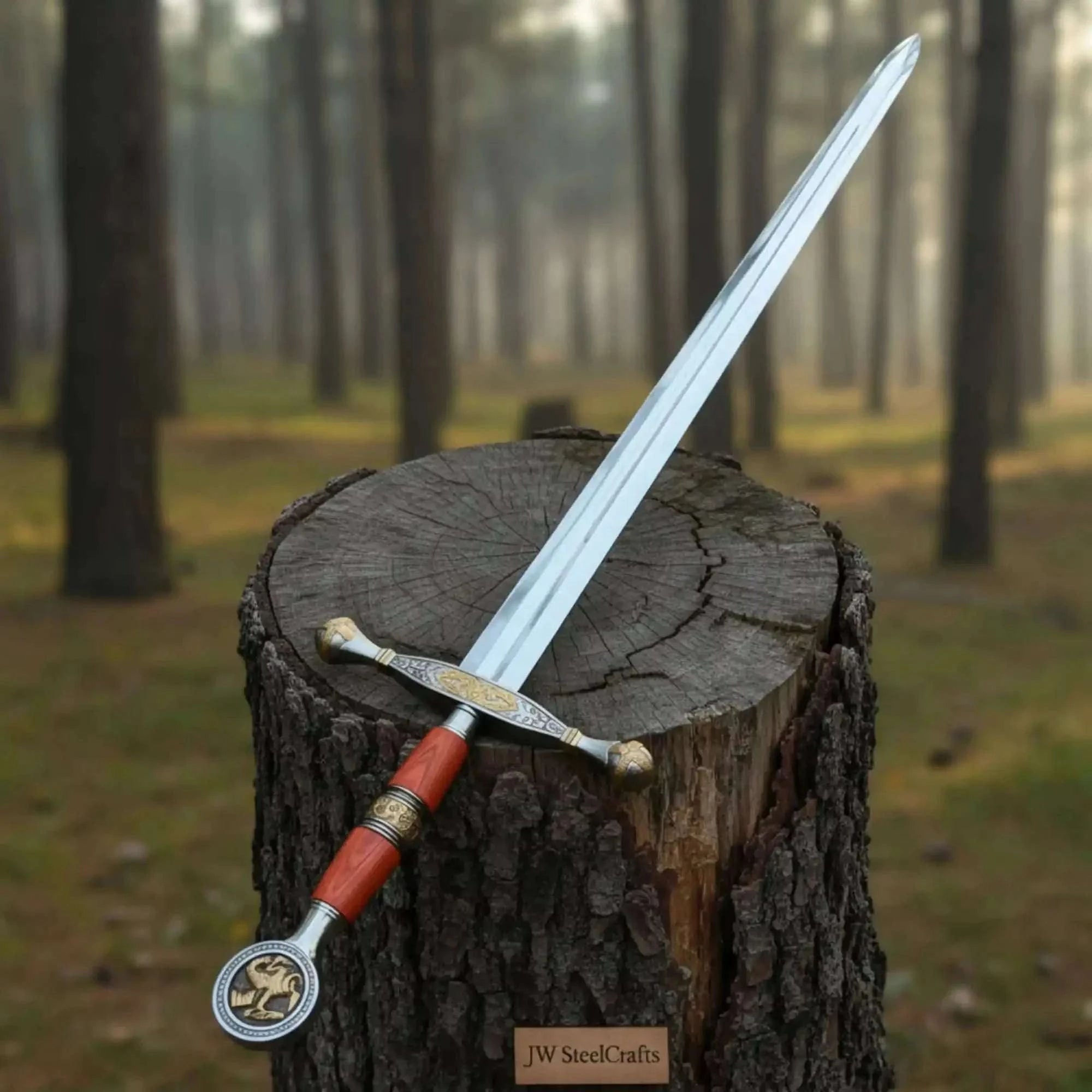 Palmarius Outdoors Handmade Medieval Longsword with Ring Pommel