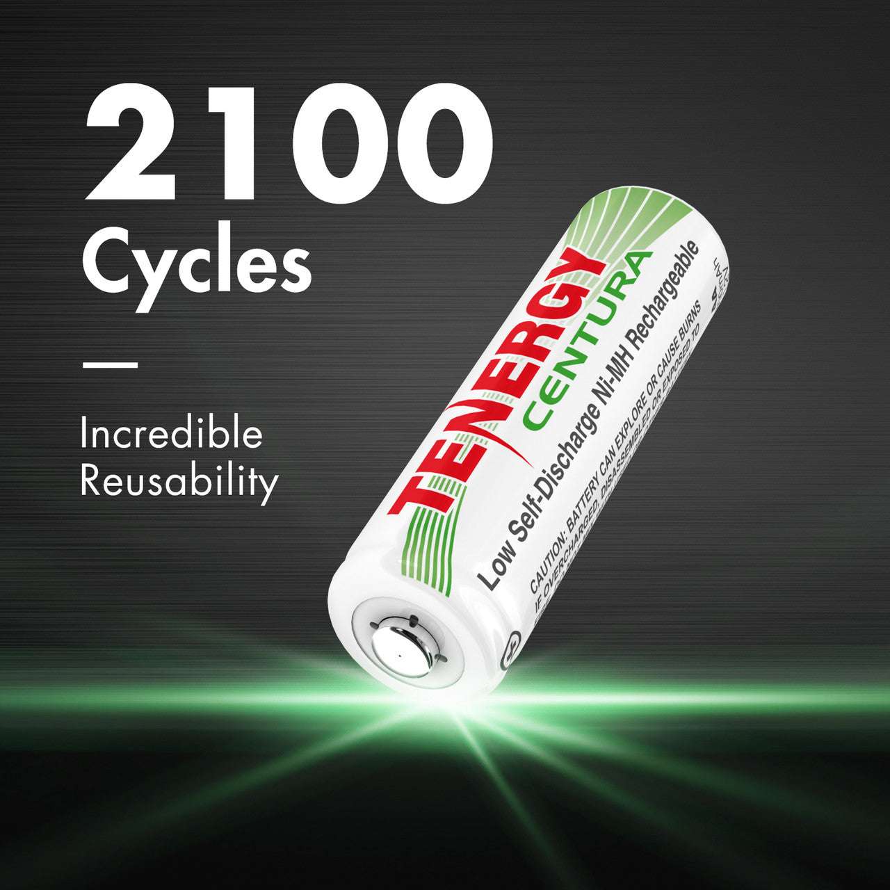 Palmarius Outdoors Tenergy AAA Centura NiMH Rechargeable Battery - 4 Pack Battery