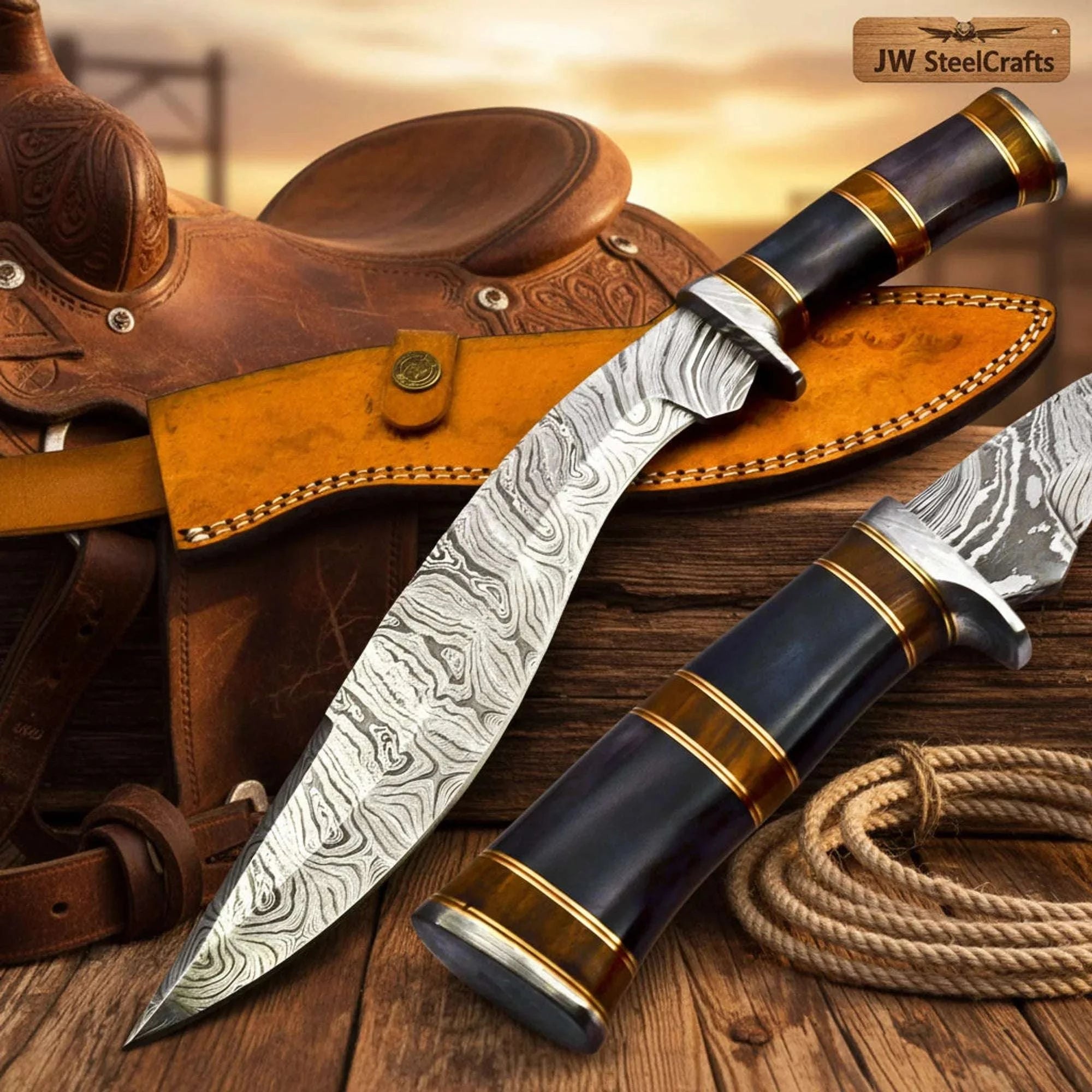 Palmarius Outdoors Gurkha Kukri Knife – Handmade Traditional Nepali Forged Blade