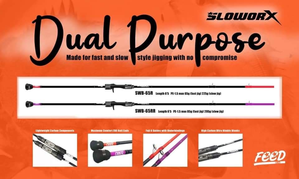 Feed Sloworx R Series Slow Pitch Jigging | Palmarius Outdoor Products