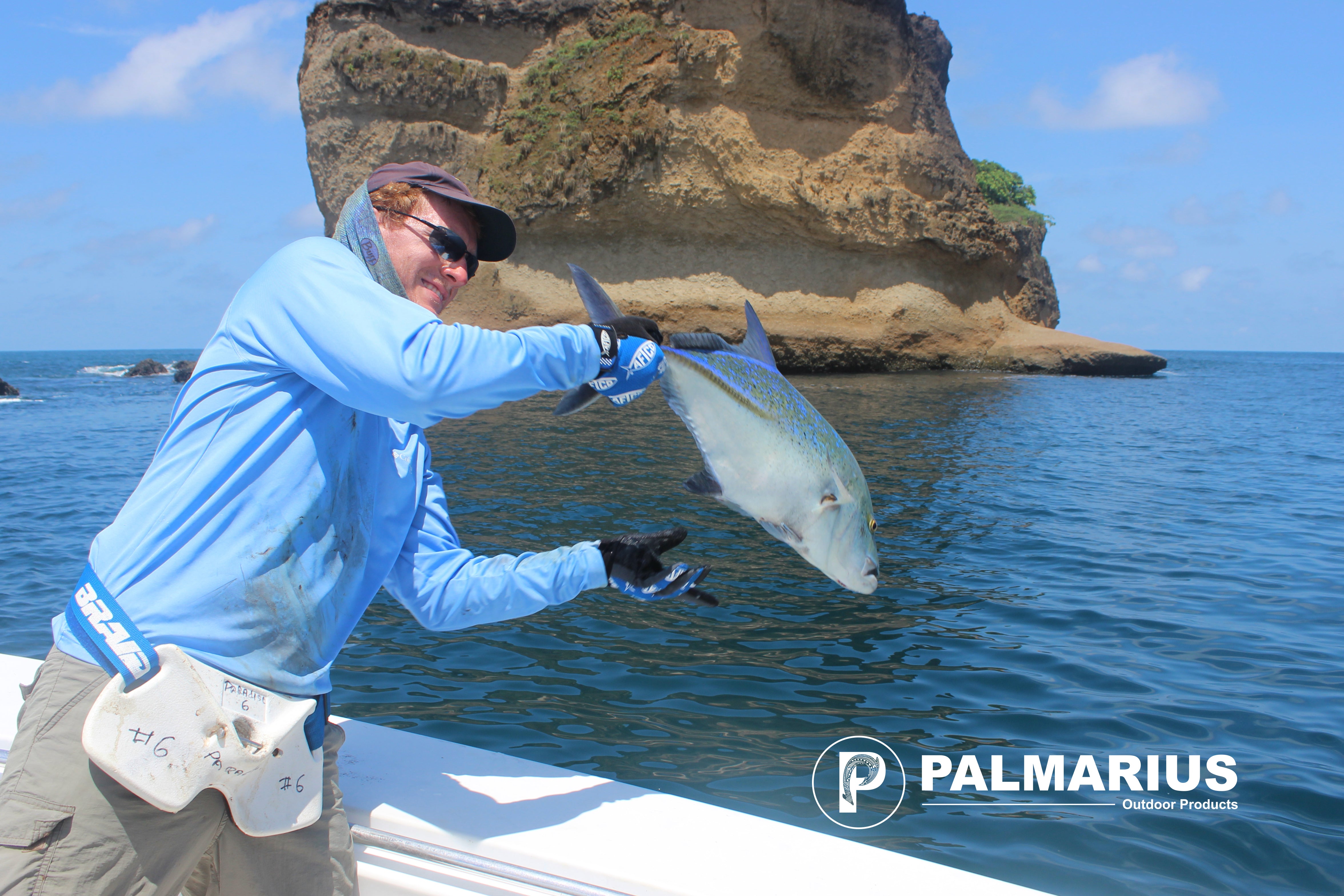 Popping in Paradise Broken Ship Rock Formation Panama