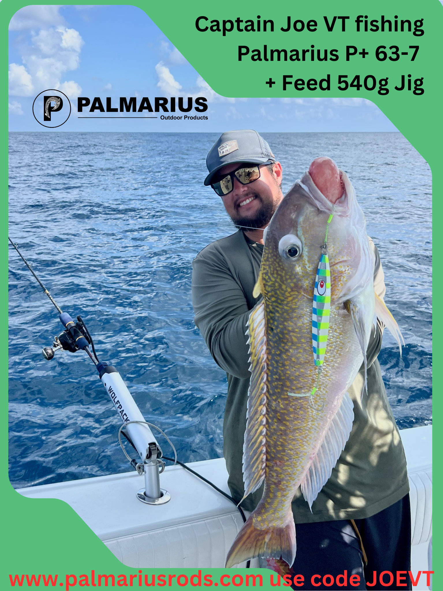 Mastering Deep Jigging with Daiwa Light Electric Reels and Palmarius Slow Pitch P Series Rods