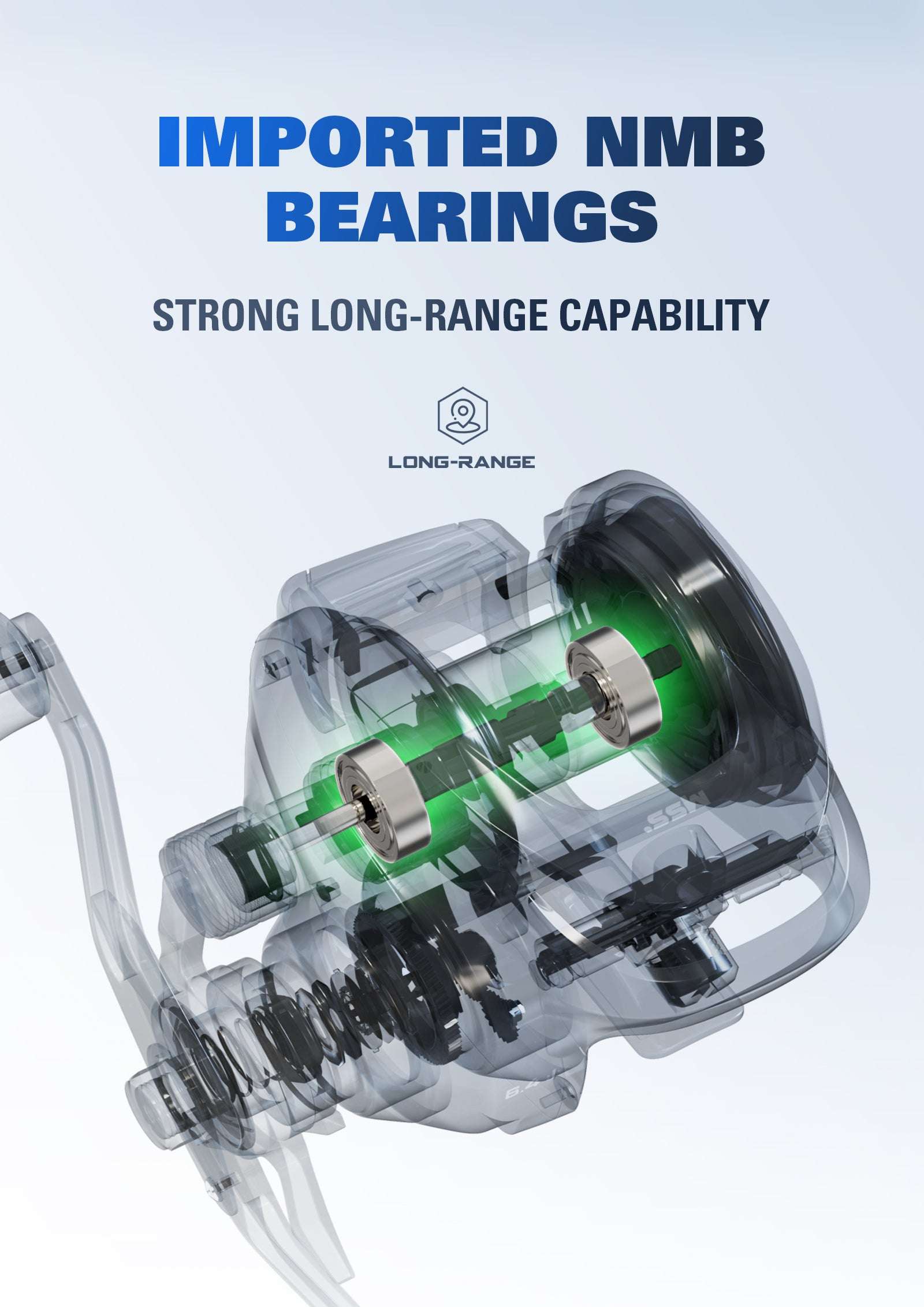 Palmarius Outdoors MAGIC SOUL Bass Casting Reel 