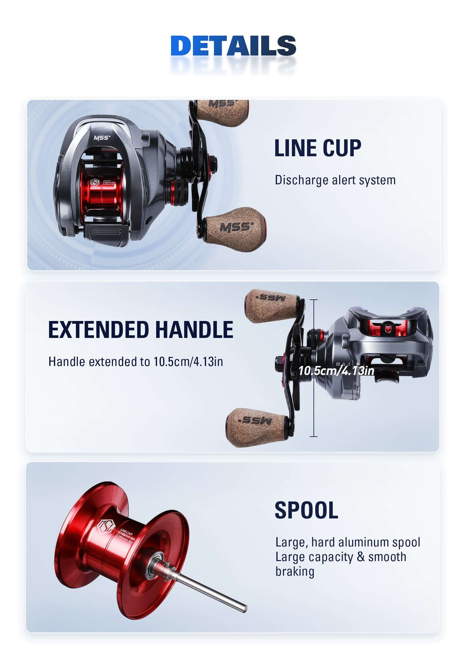 Palmarius Outdoors MAGIC SOUL Bass Casting Reel 