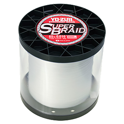 SUPER BRAID WHITE 3000YD BULK SPOOL