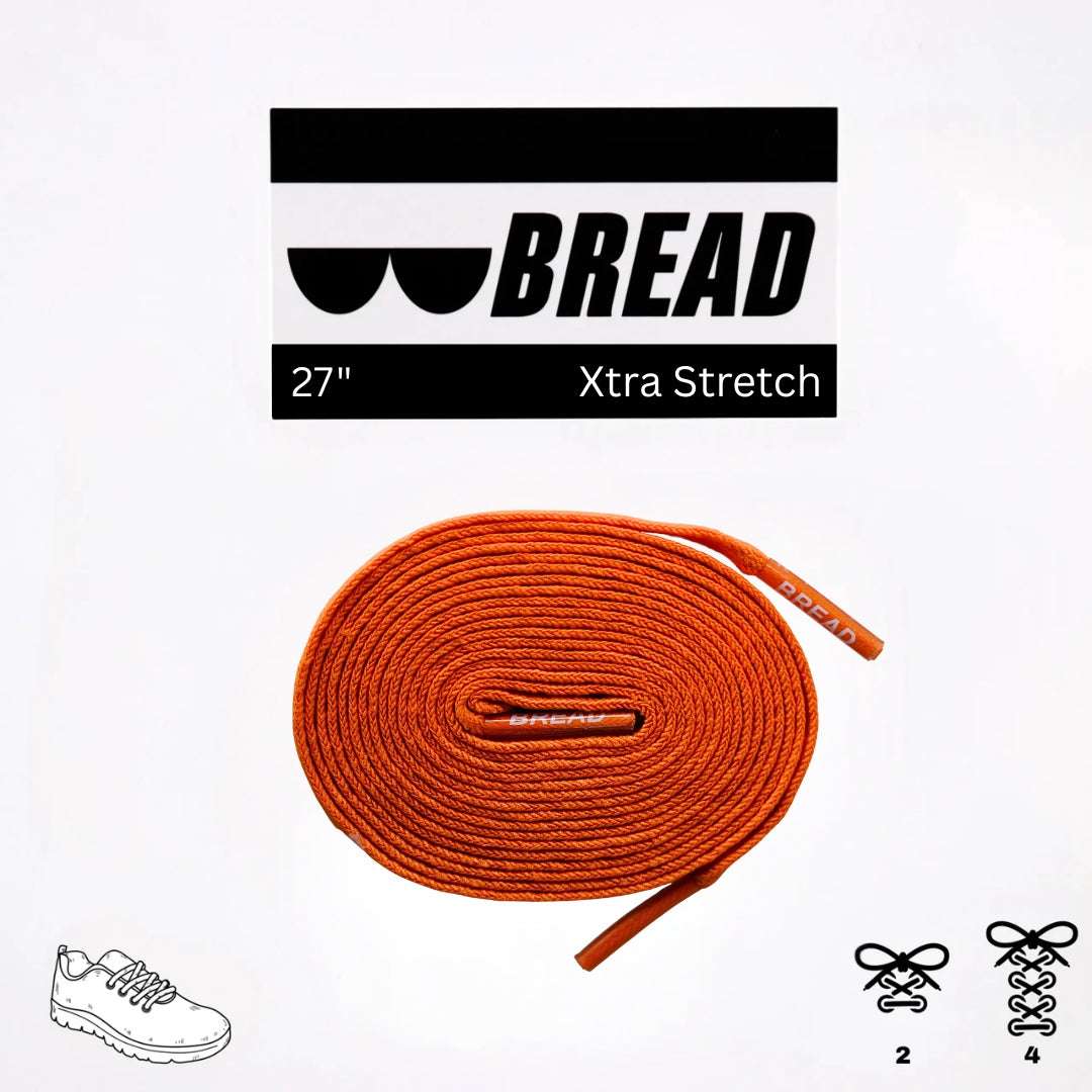 Palmarius Outdoors Coral Orange Elastic Shoelace