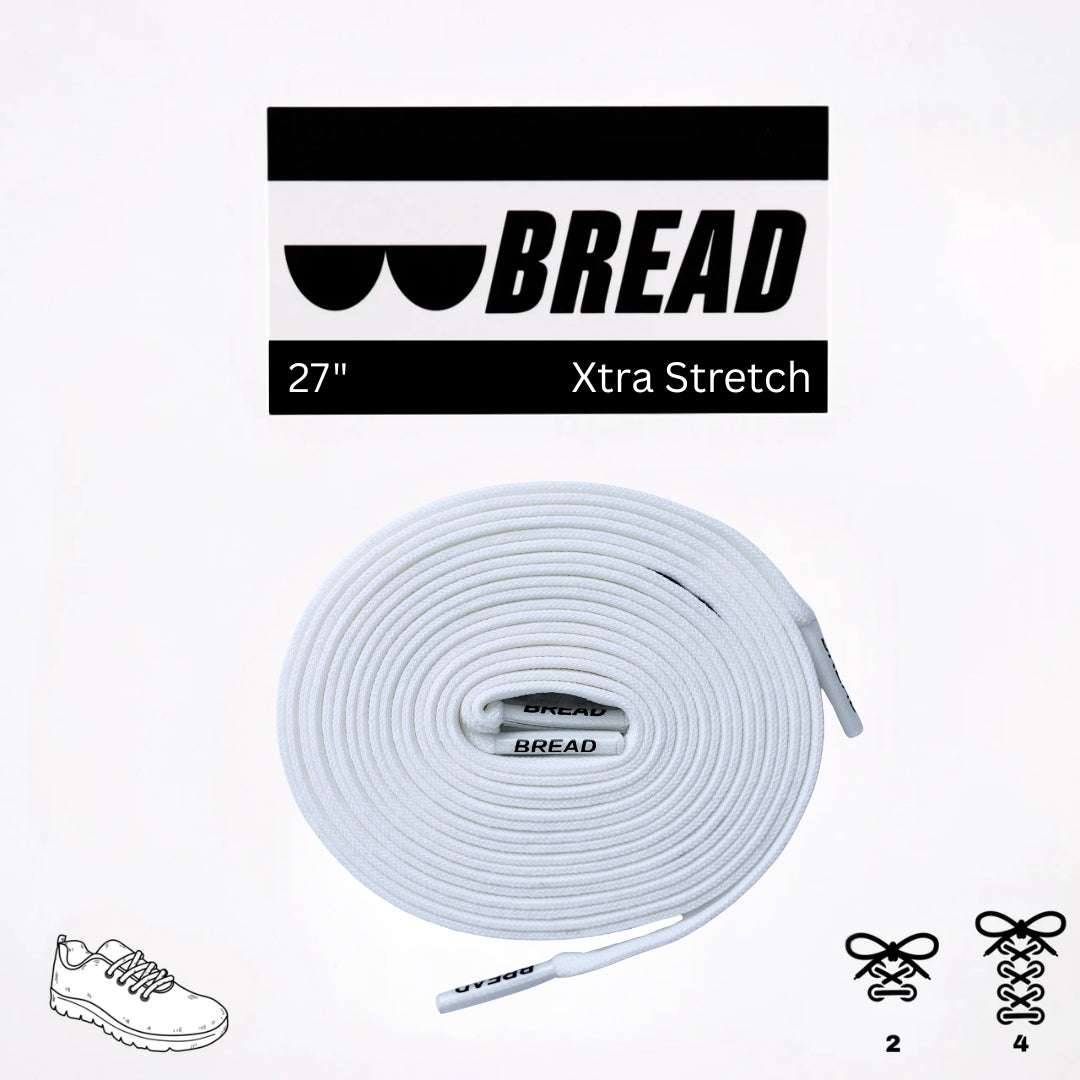 Palmarius Outdoors Cloud White Elastic Shoelace