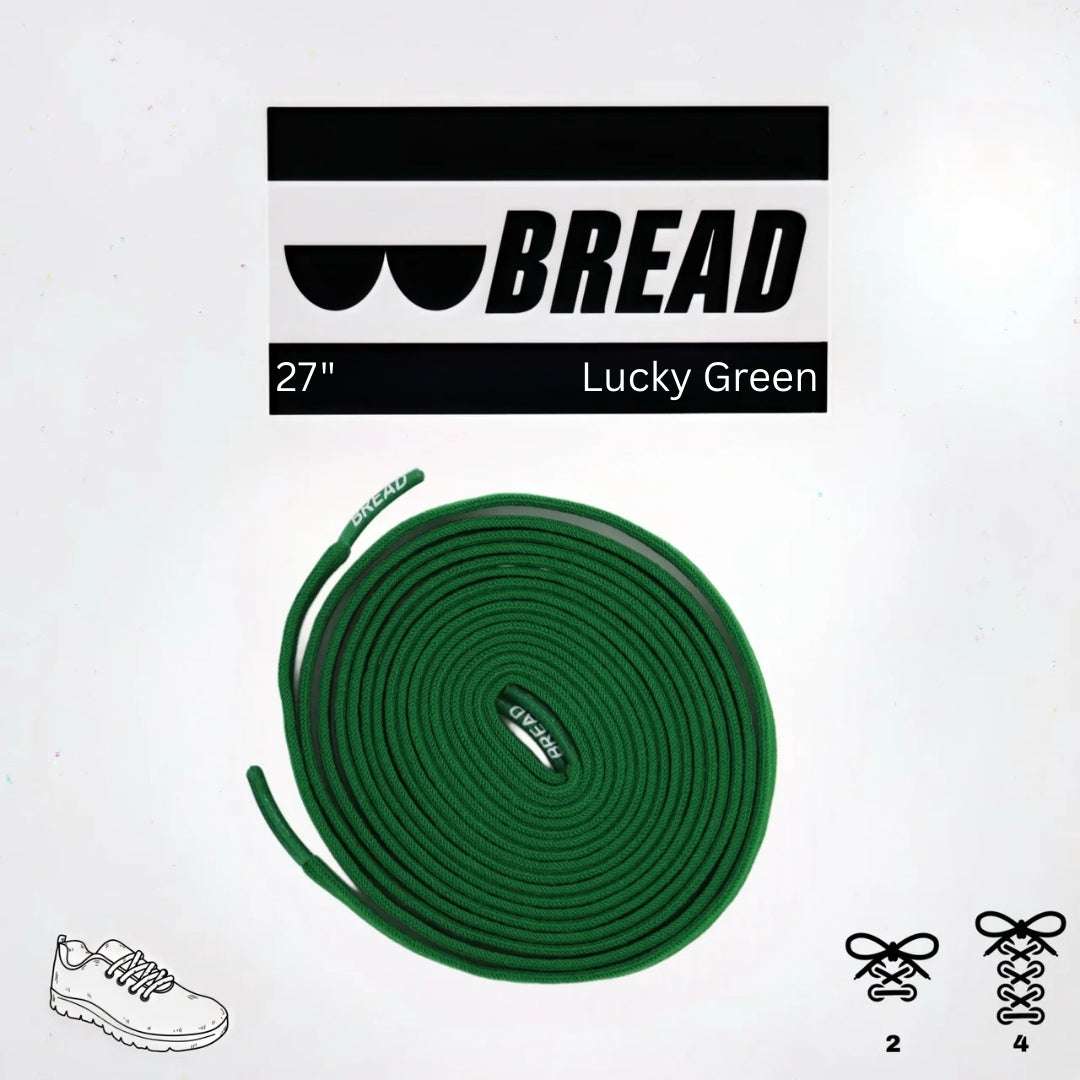 Palmarius Outdoors Lucky Green Elastic Shoelace