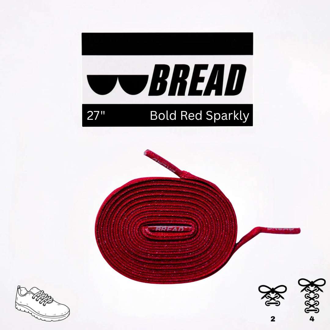 Palmarius Outdoors Bold Red Elastic Shoelace