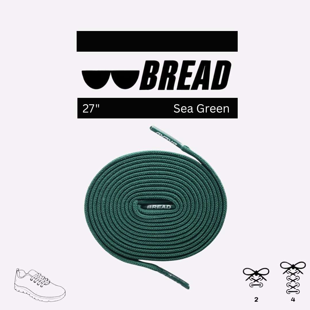 Palmarius Outdoors Sea Green Elastic Shoelace