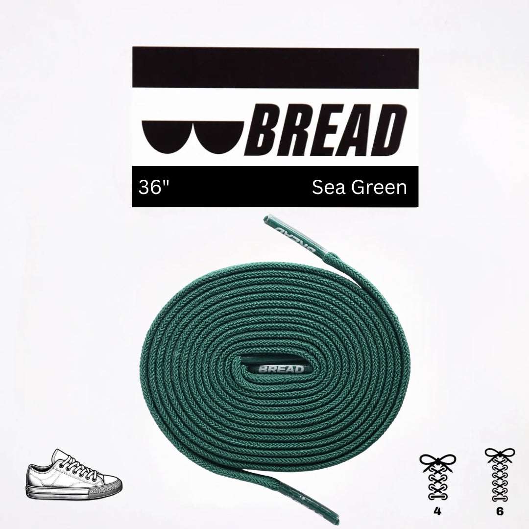 Palmarius Outdoors Sea Green Elastic Shoelace