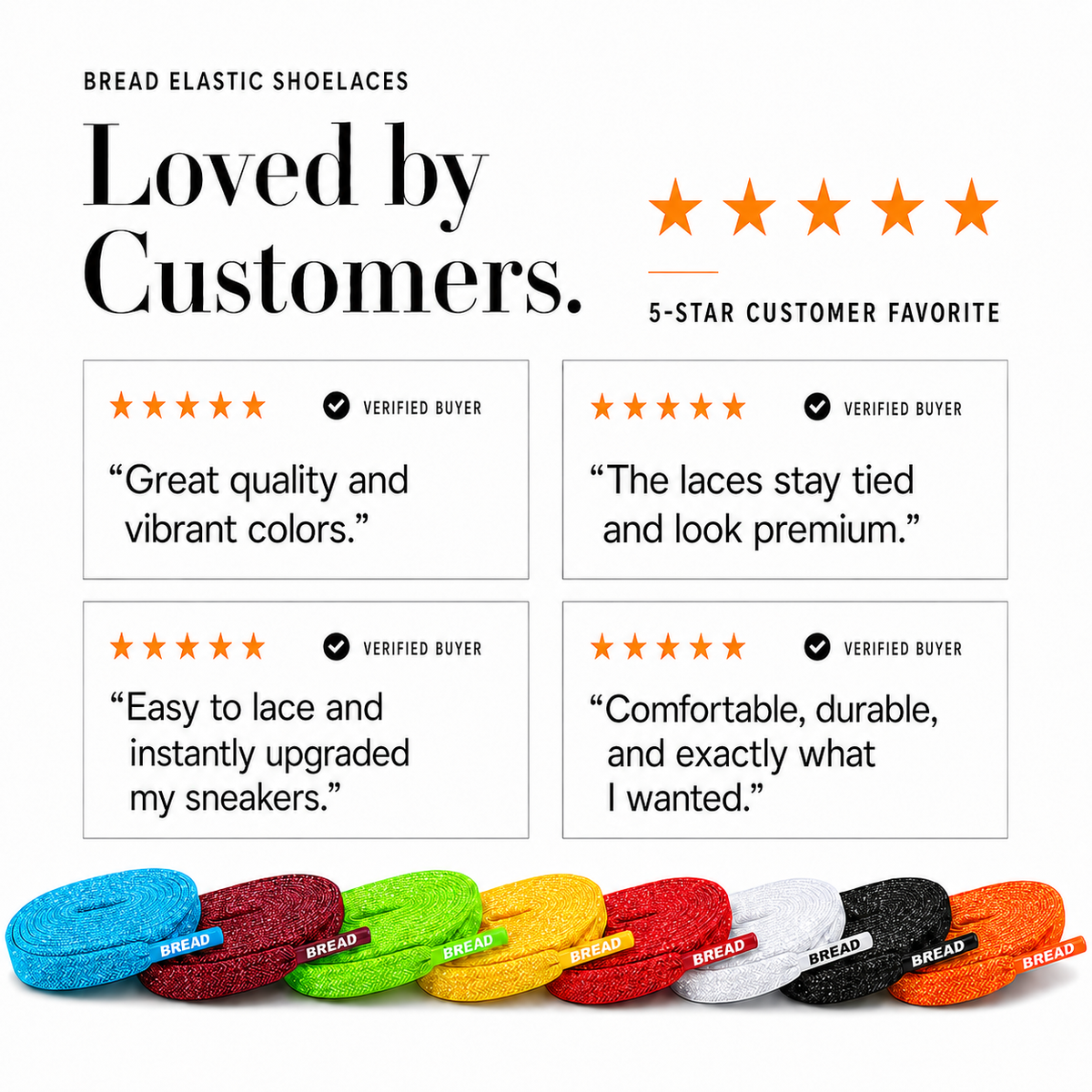 Palmarius Outdoors Sparkly Flat Bread Laces Elastic Shoelace
