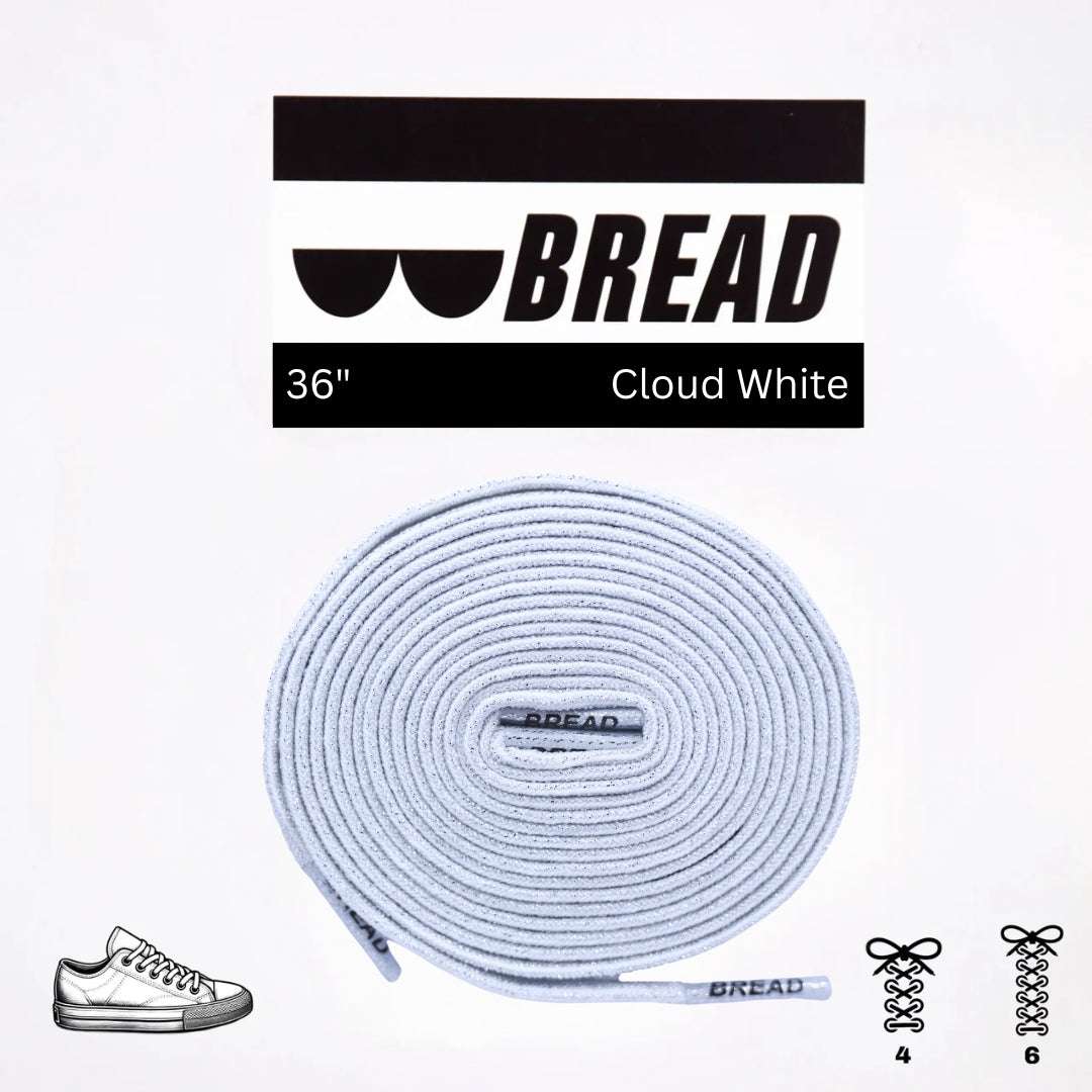Palmarius Outdoors Cloud White Elastic Shoelace