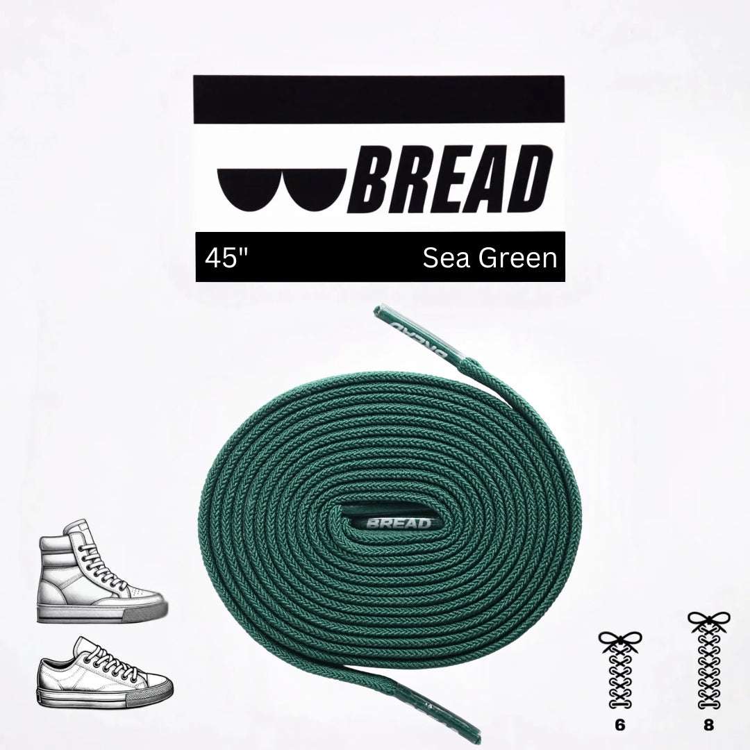 Palmarius Outdoors Sea Green Elastic Shoelace
