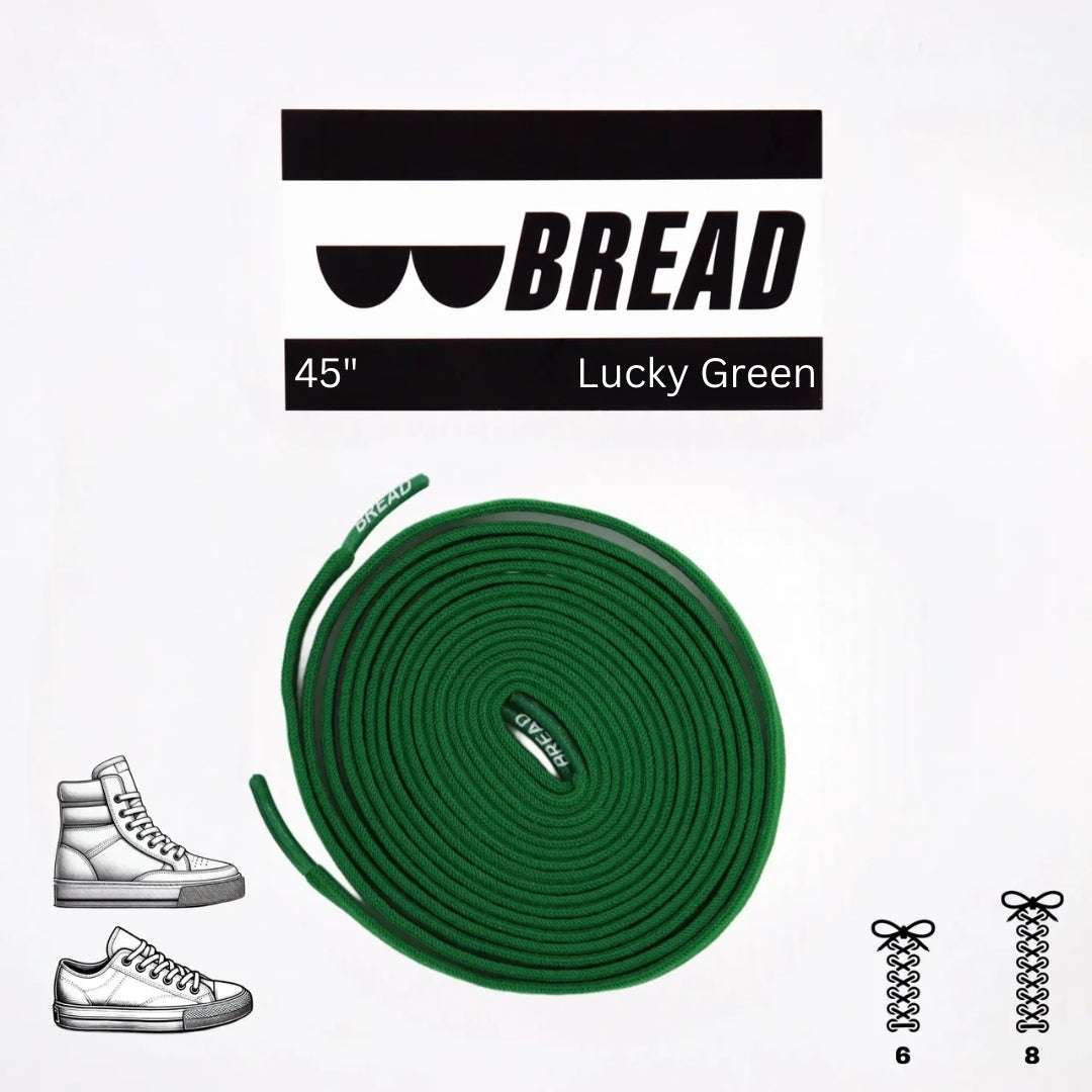 Palmarius Outdoors Lucky Green Elastic Shoelace