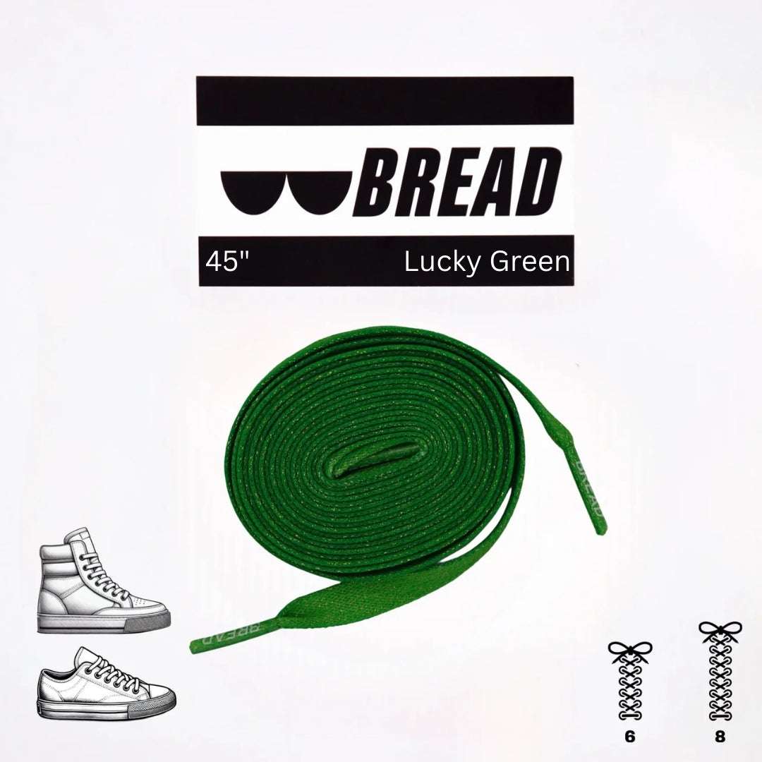Palmarius Outdoors Lucky Green Elastic Shoelace