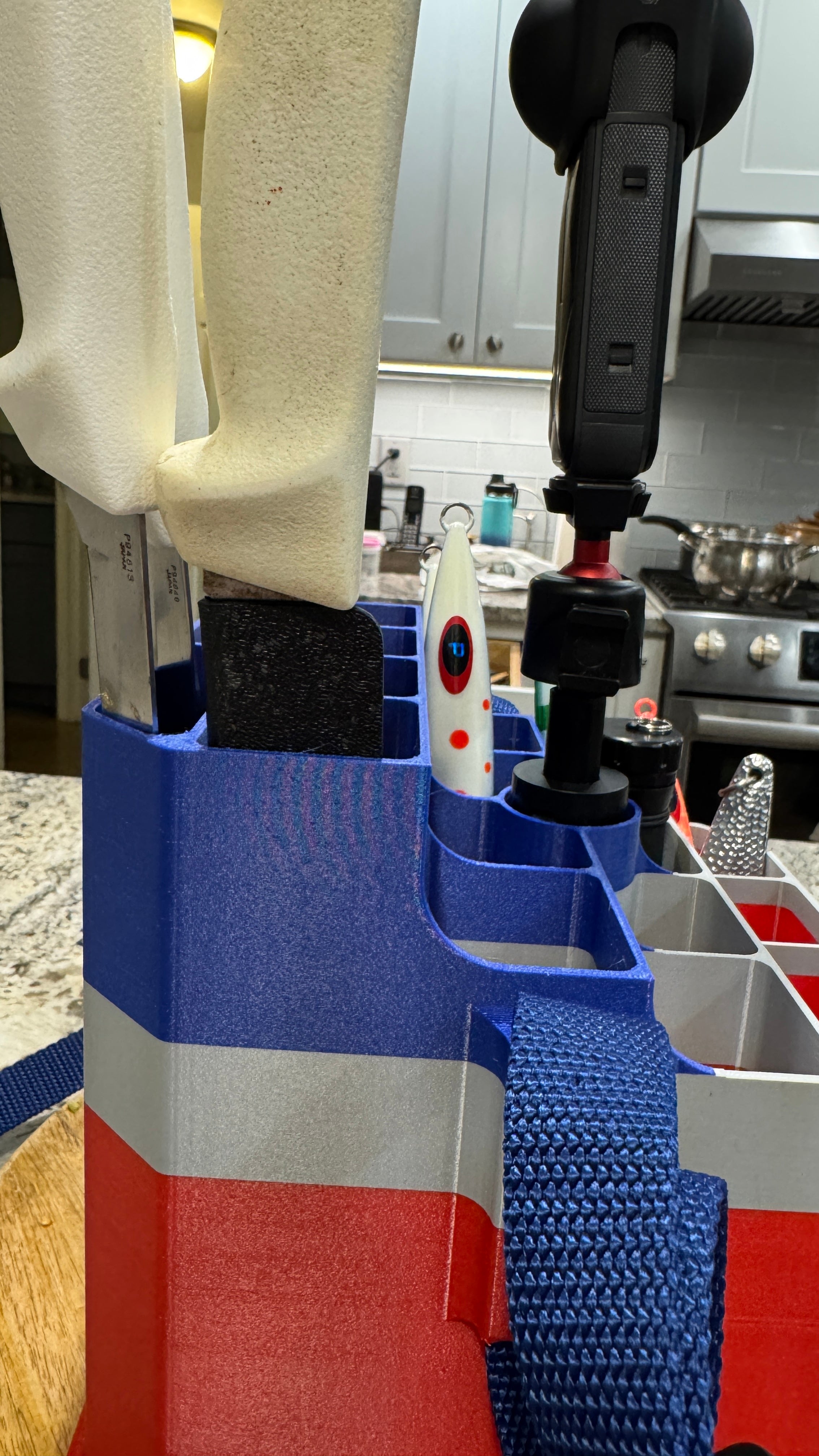 JigVault™ Square Jig Bucket Skeleton with Carry Strap