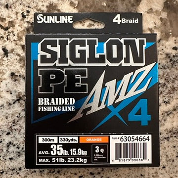 Sunline Siglon PE AMZ 4X Orange 300M 330 Yards