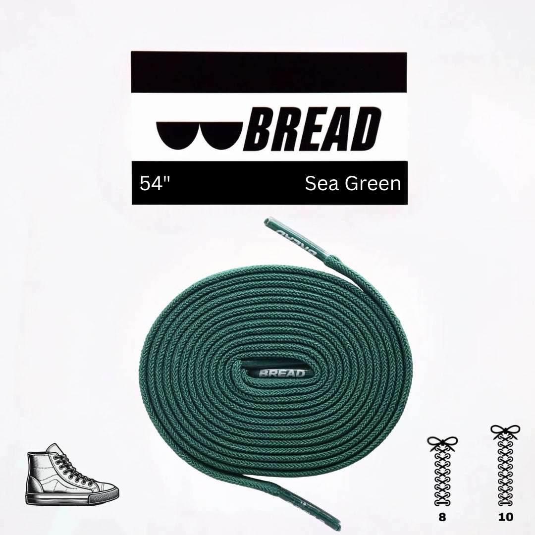 Palmarius Outdoors Sea Green Elastic Shoelace
