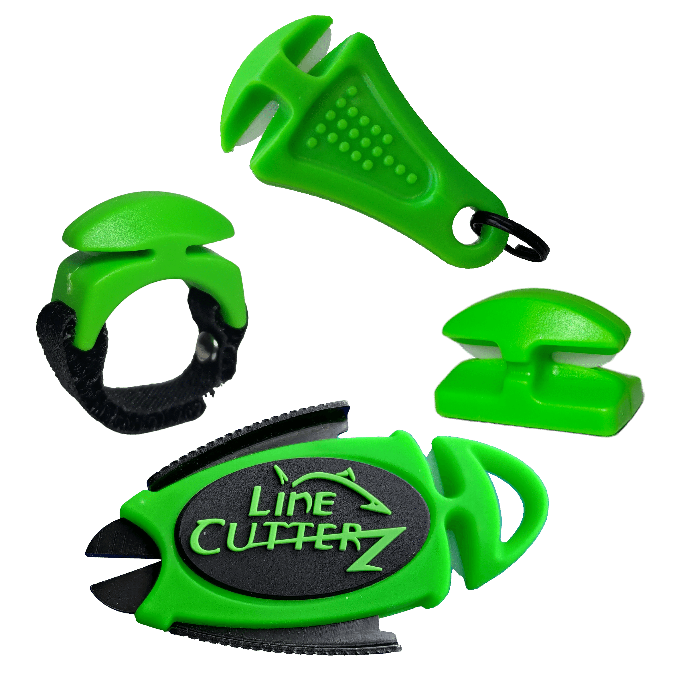 Palmarius Outdoors "QUADRUPLE PLAY" Fishing Line Cutter Multi-Pack Combo Cutter