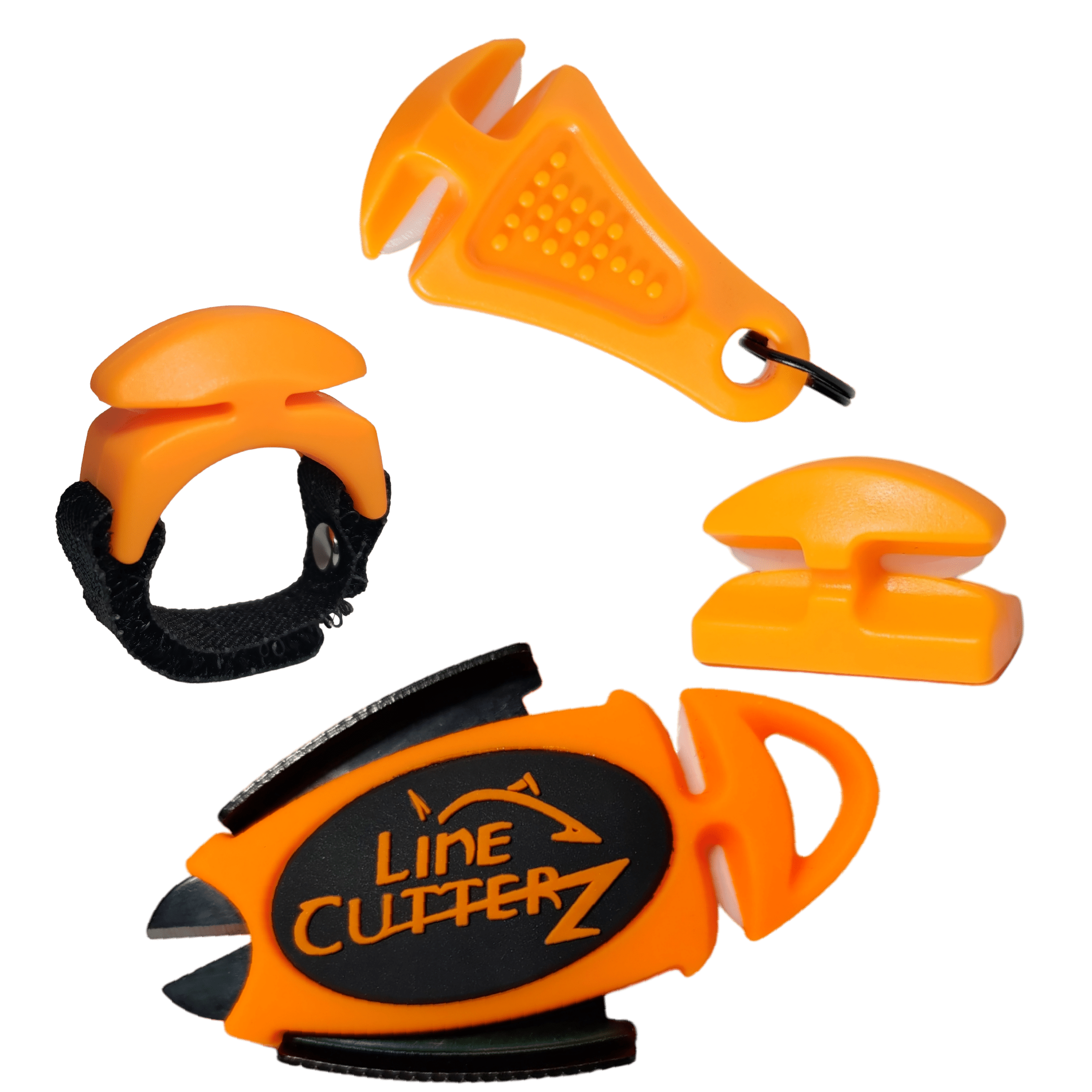 Palmarius Outdoors "QUADRUPLE PLAY" Fishing Line Cutter Multi-Pack Combo Cutter