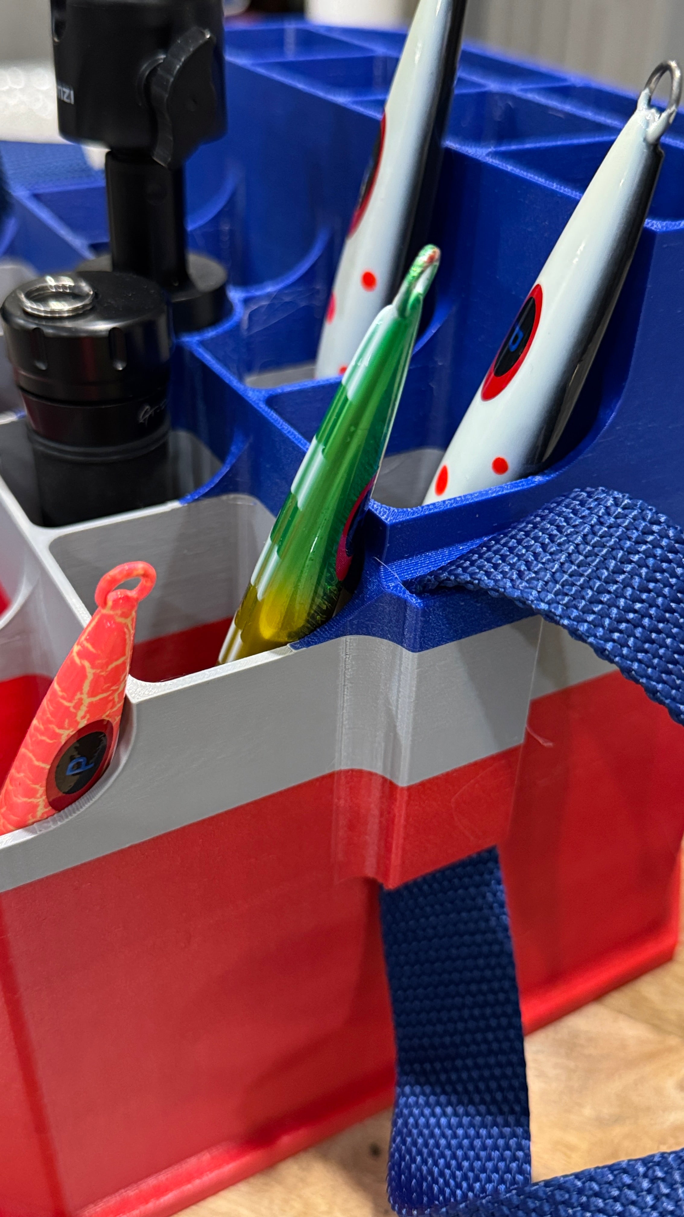 JigVault™ Square Jig Bucket Skeleton with Carry Strap