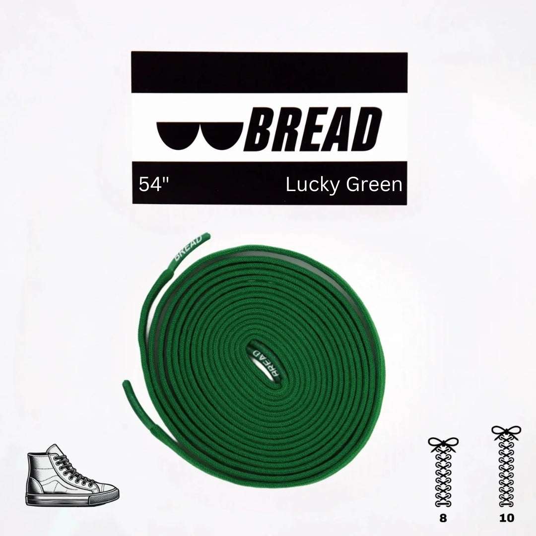 Palmarius Outdoors Lucky Green Elastic Shoelace