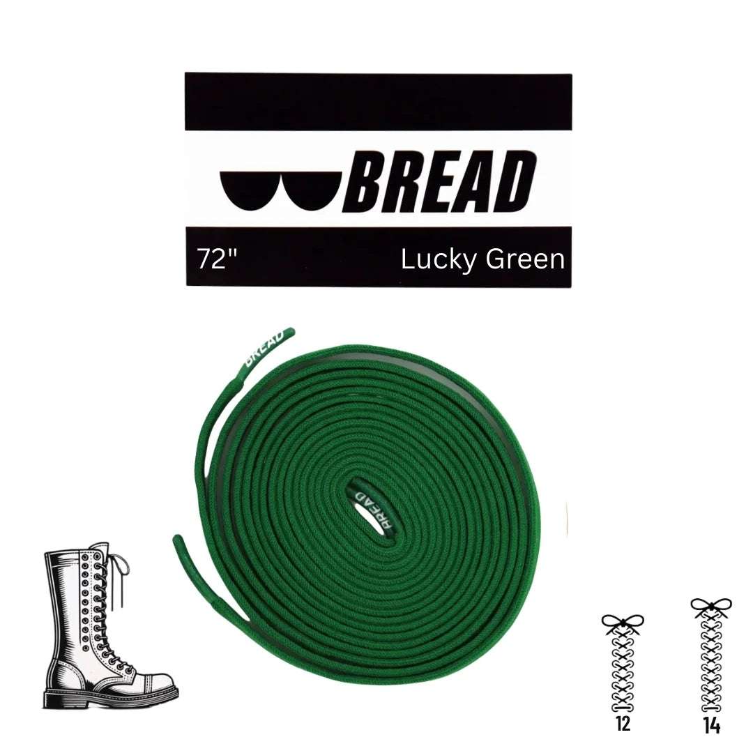 Palmarius Outdoors Lucky Green Elastic Shoelace