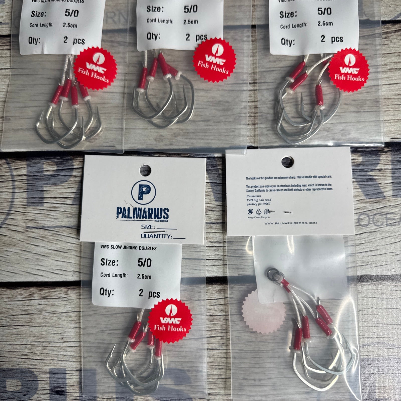 VMC 7117 Dual Assist Hook Medium Wire Spade Connection