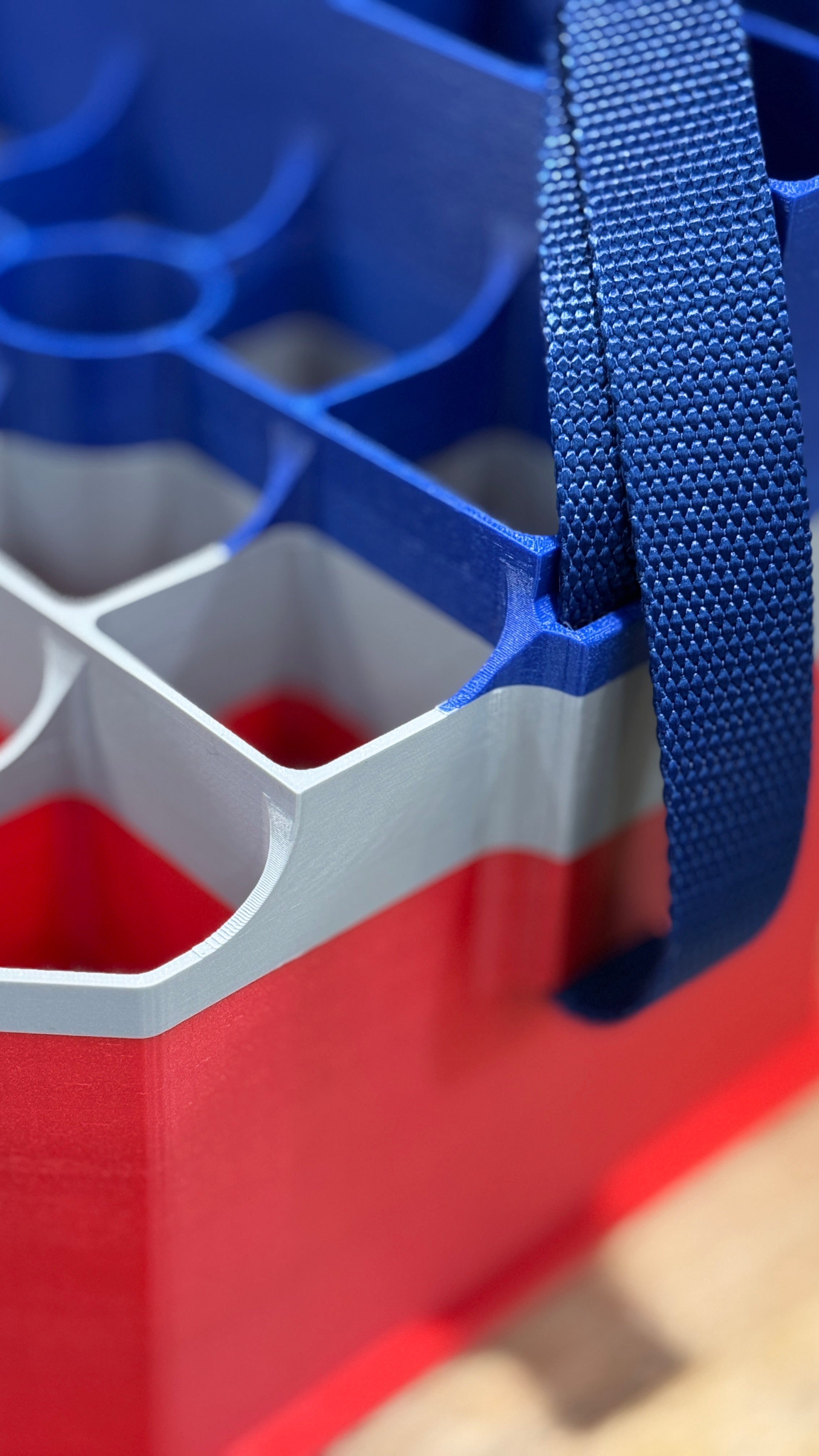 JigVault™ Square Jig Bucket Skeleton with Carry Strap