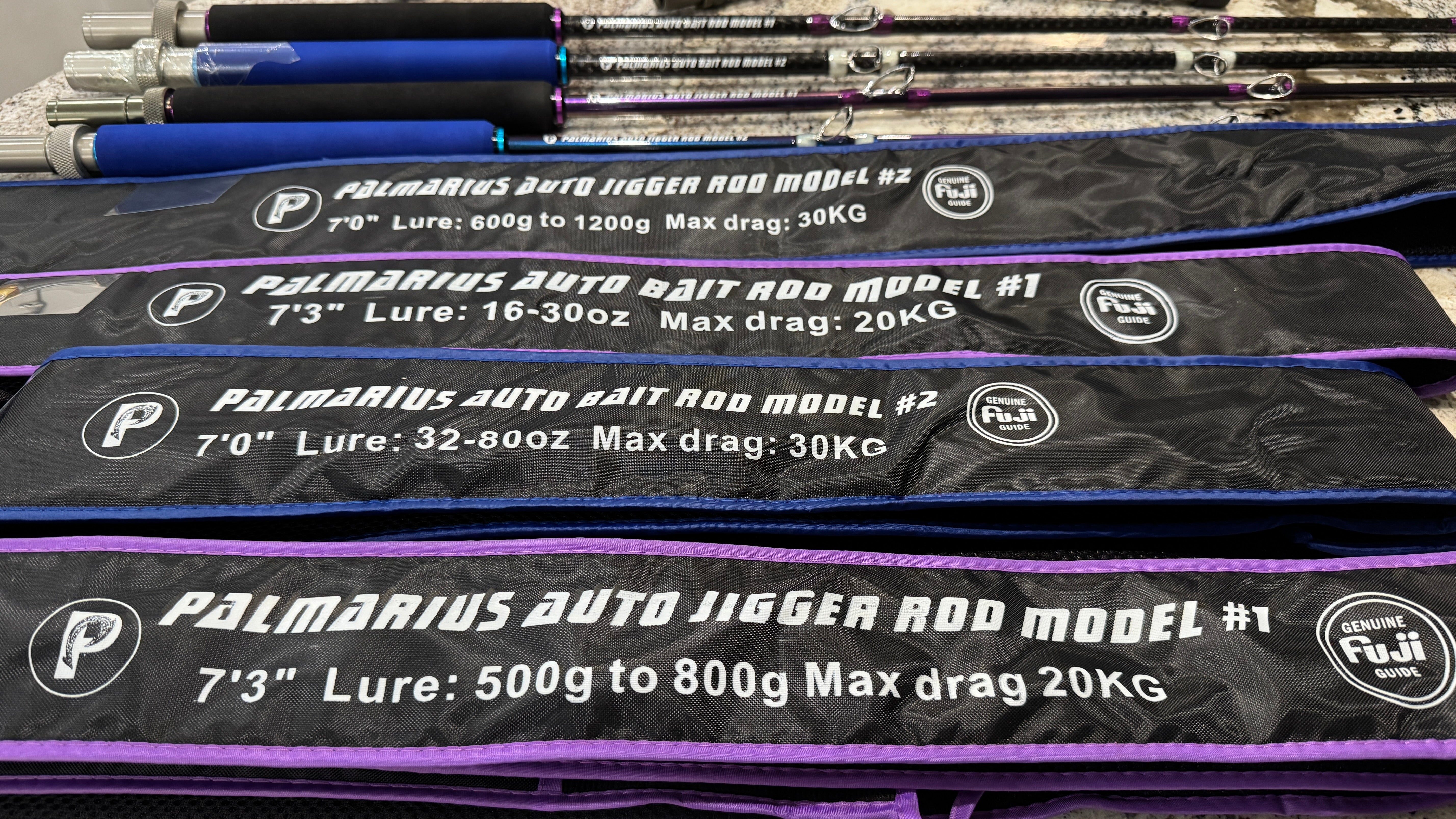 JigLab Auto Bent Deep Drop Rods