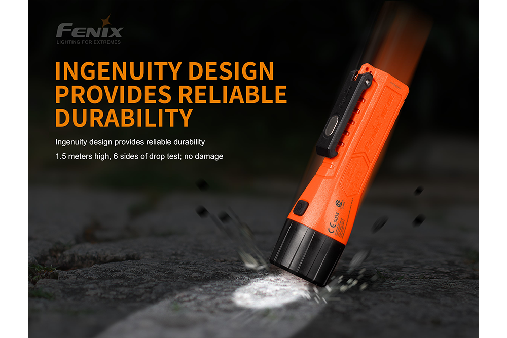 Palmarius Outdoors Fenix WF11E Intrinsically Safe Flashlight Work Flashlight