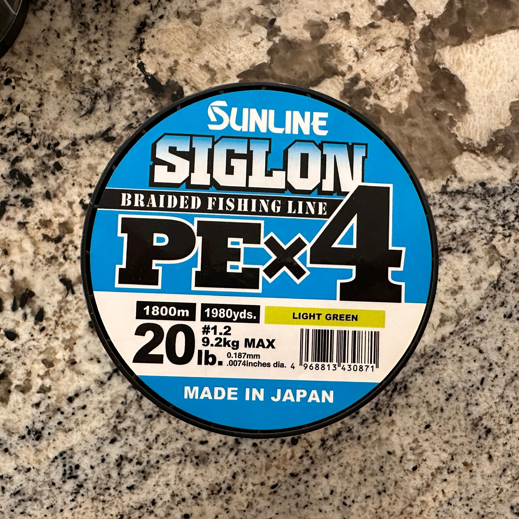 Sunline Siglon 4X Light Green 1800M/1980 yards