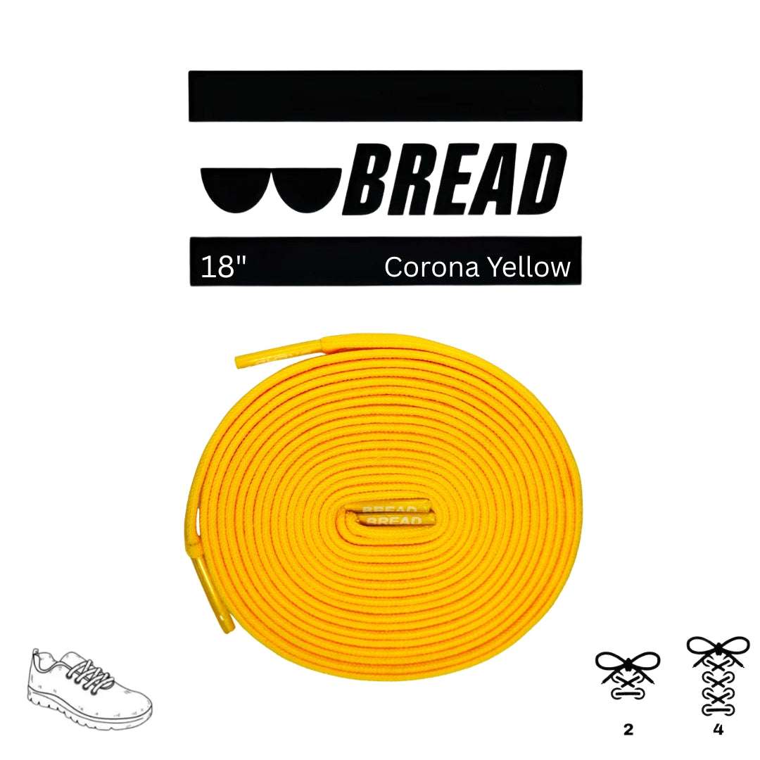 Palmarius Outdoors Corona Yellow Elastic Shoelace