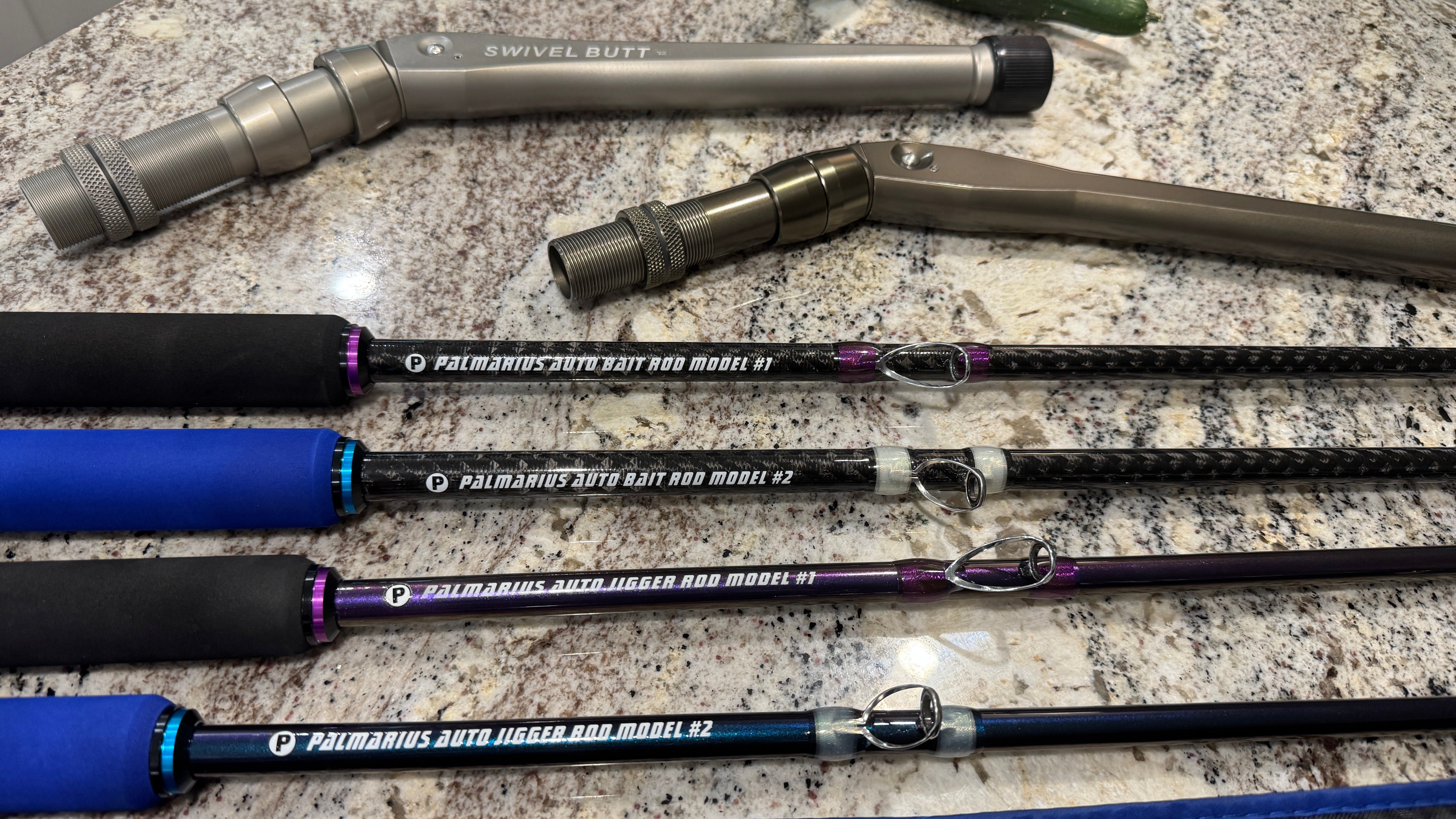 JigLab Auto Bent Deep Drop Rods | Palmarius Outdoors