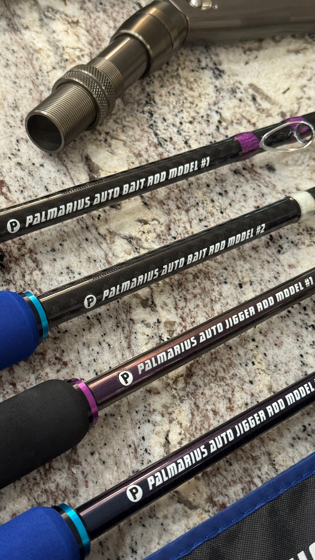 Long Drop Rods Depth Charge Auto Jigger Bent Deep Drop Rods
