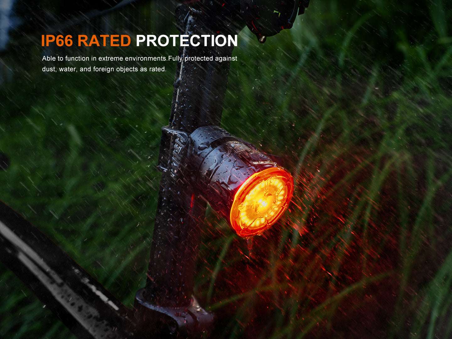 Palmarius Outdoors Fenix BC06R Smart-Brake Bicycle Taillight Bike Light