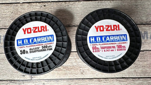 Yo-Zuri HD Carbon Disappearing Pink 500 Yard Spool