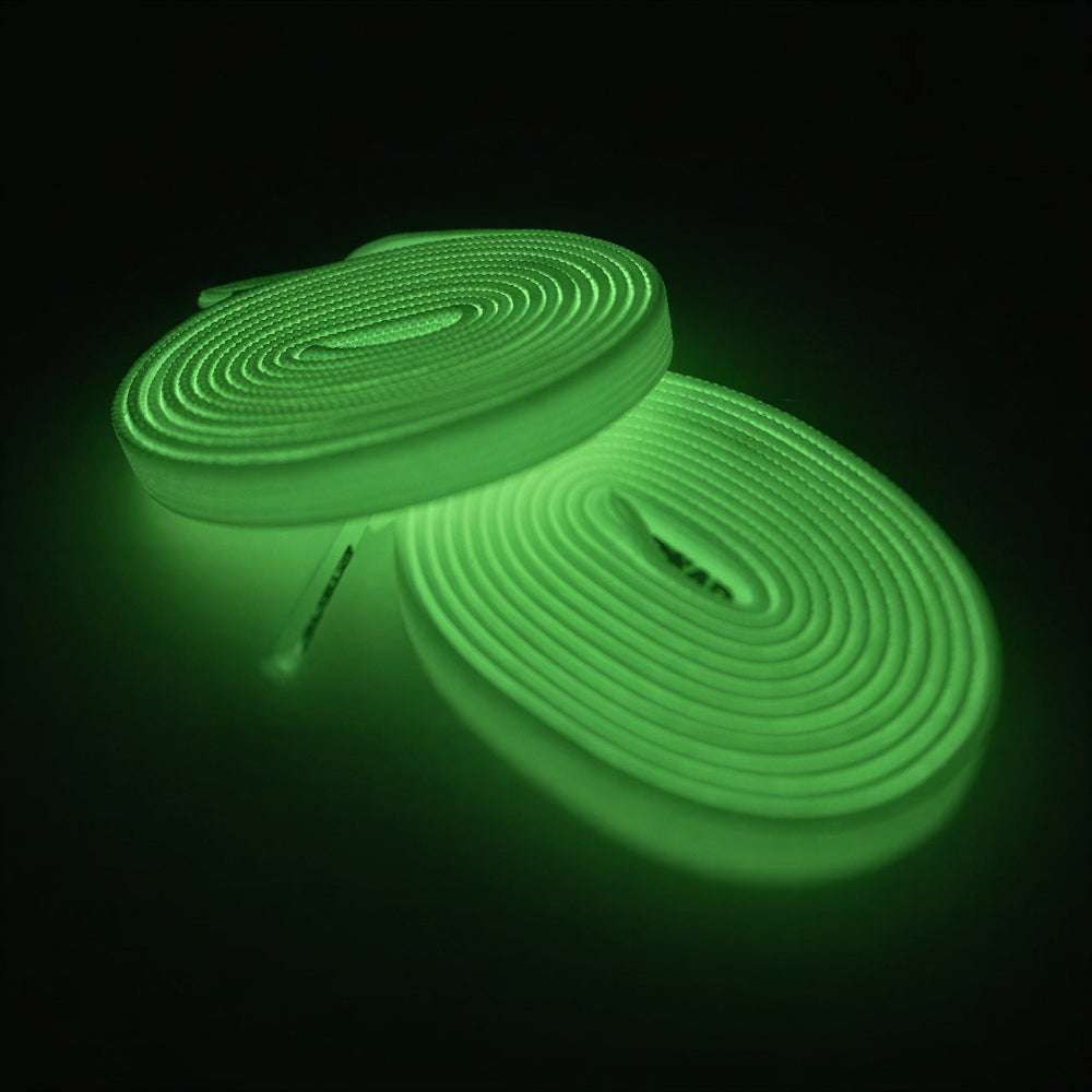 Palmarius Outdoors Night White - Glow in the Dark Elastic Shoelace