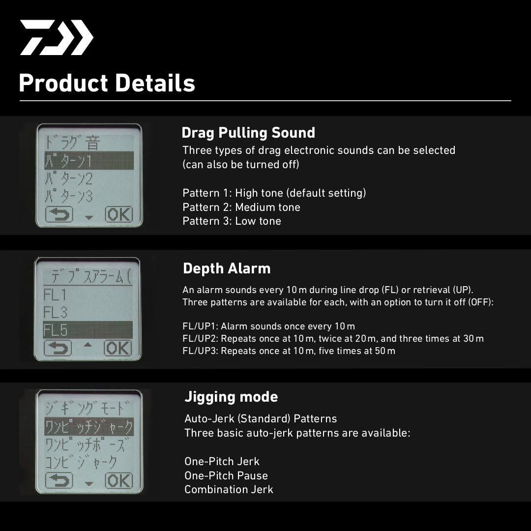 Daiwa 2026 Seaborg SB500J Electric Reel