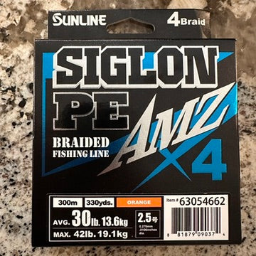 Sunline Siglon PE AMZ 4X Orange 300M 330 Yards