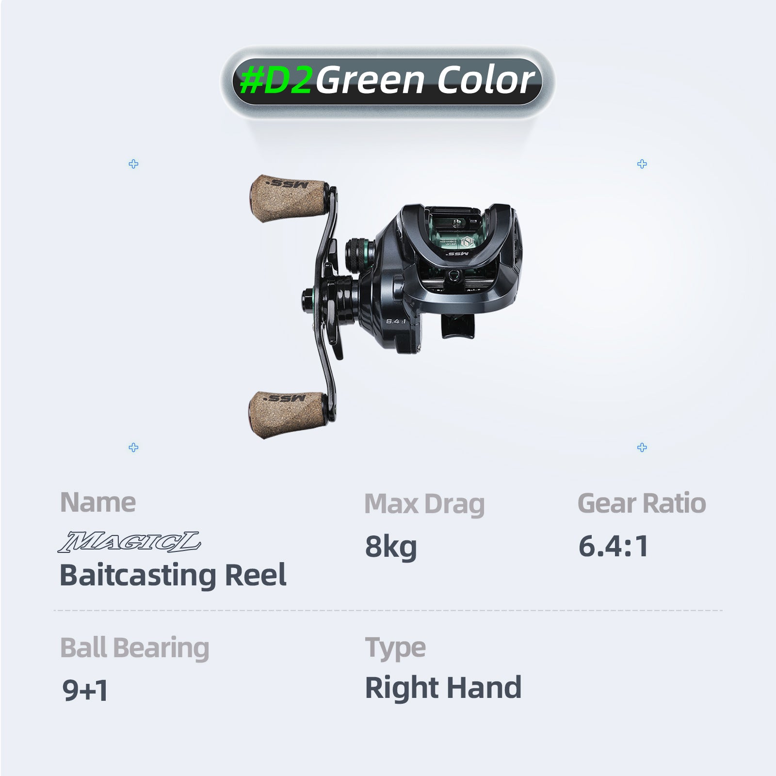 Magic Soul Inshore Casting Combo (rod + reel)