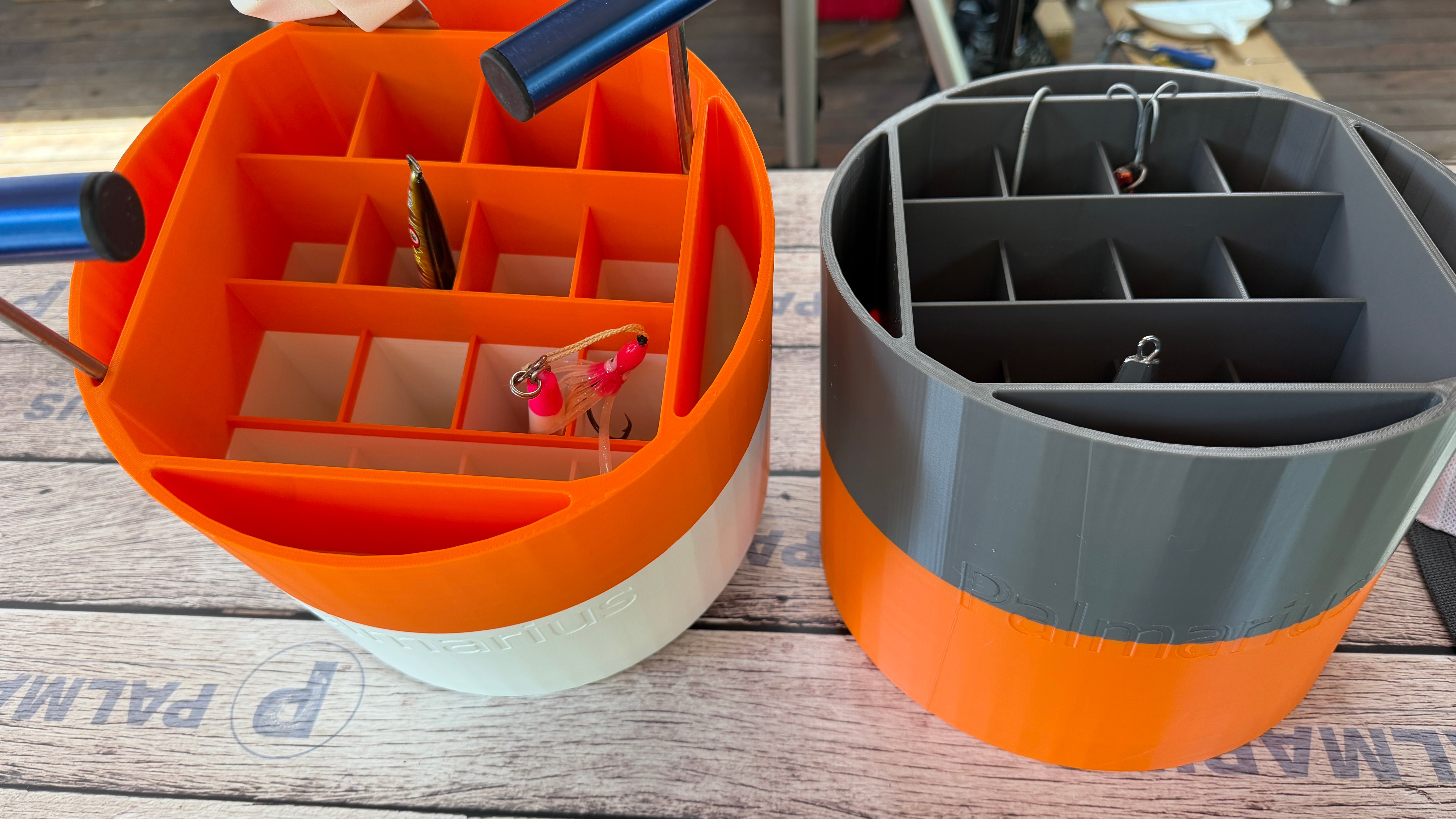 Round Yeti friendly Jig Tackle and tool organizer