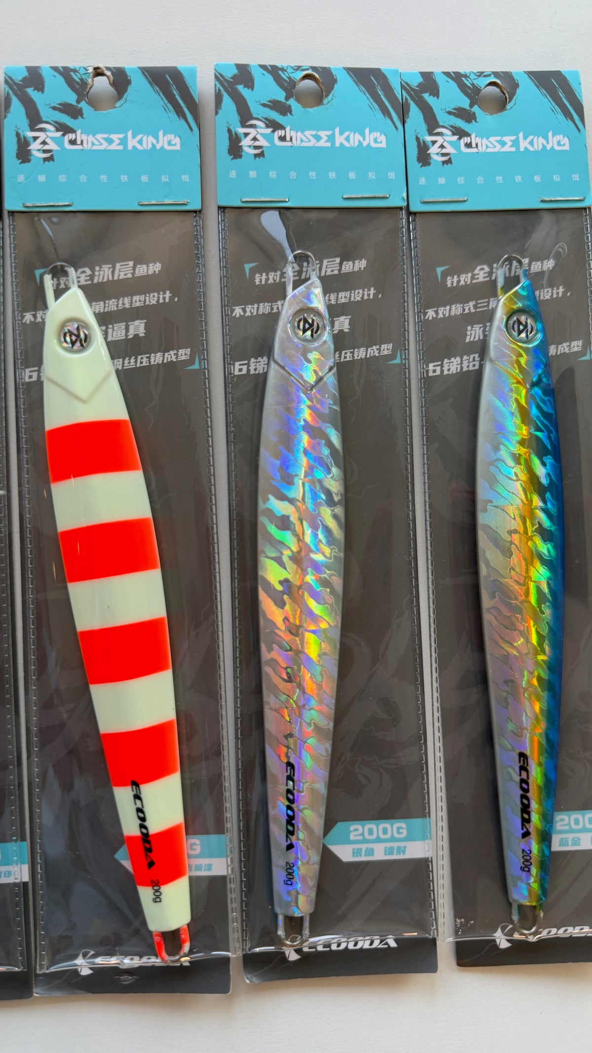 Ecooda Chase Jigs (Similar to Majorcraft in shape)