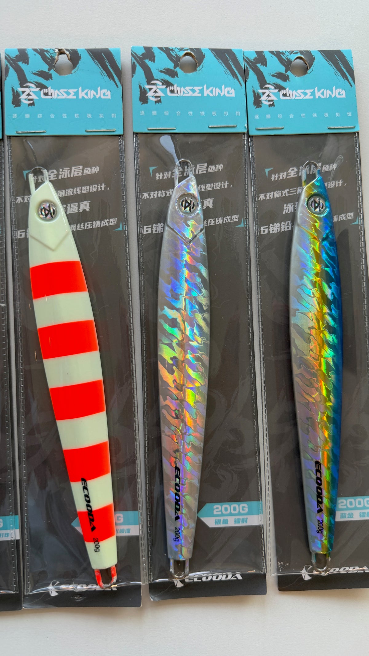 Ecooda Chase Jigs (Similar to Majorcraft in shape)