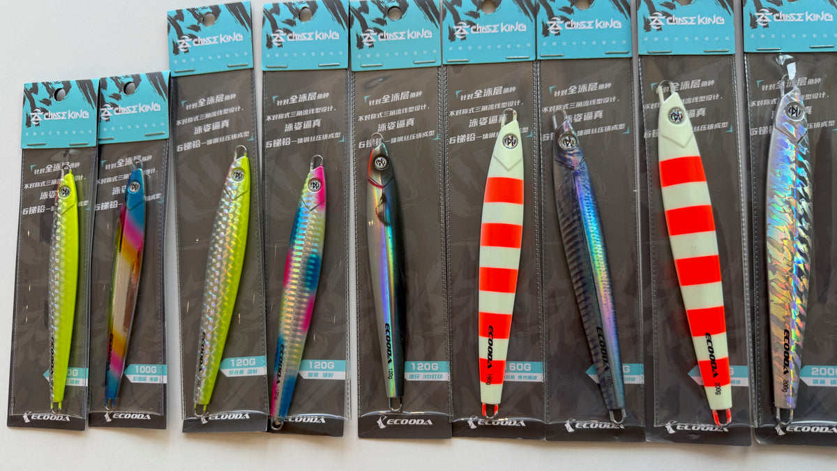 Ecooda Chase Jigs (Similar to Majorcraft in shape)