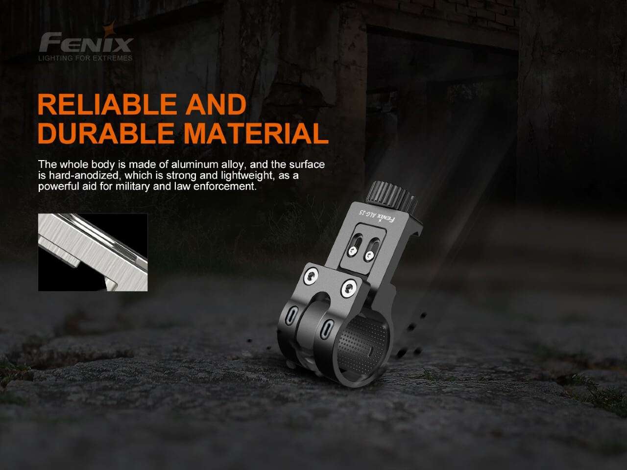 Palmarius Outdoors Fenix ALG-15 Tactical Rail Mount Tactical Mount