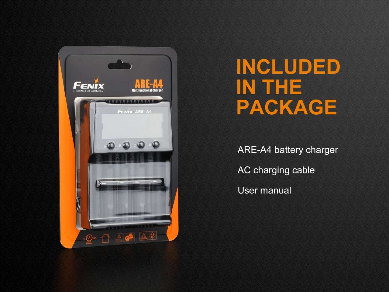 Palmarius Outdoors Fenix ARE-A4 Multifunctional Battery Charger Battery Charger