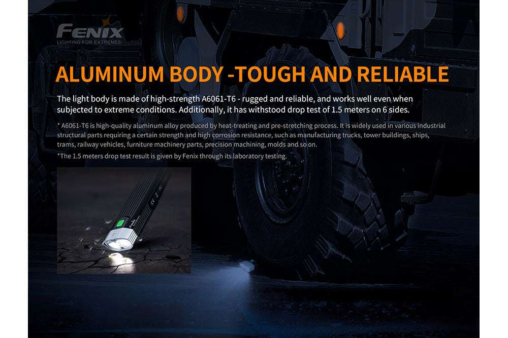 Palmarius Outdoors Fenix BC30 V2 LED Bike Light Bike Light
